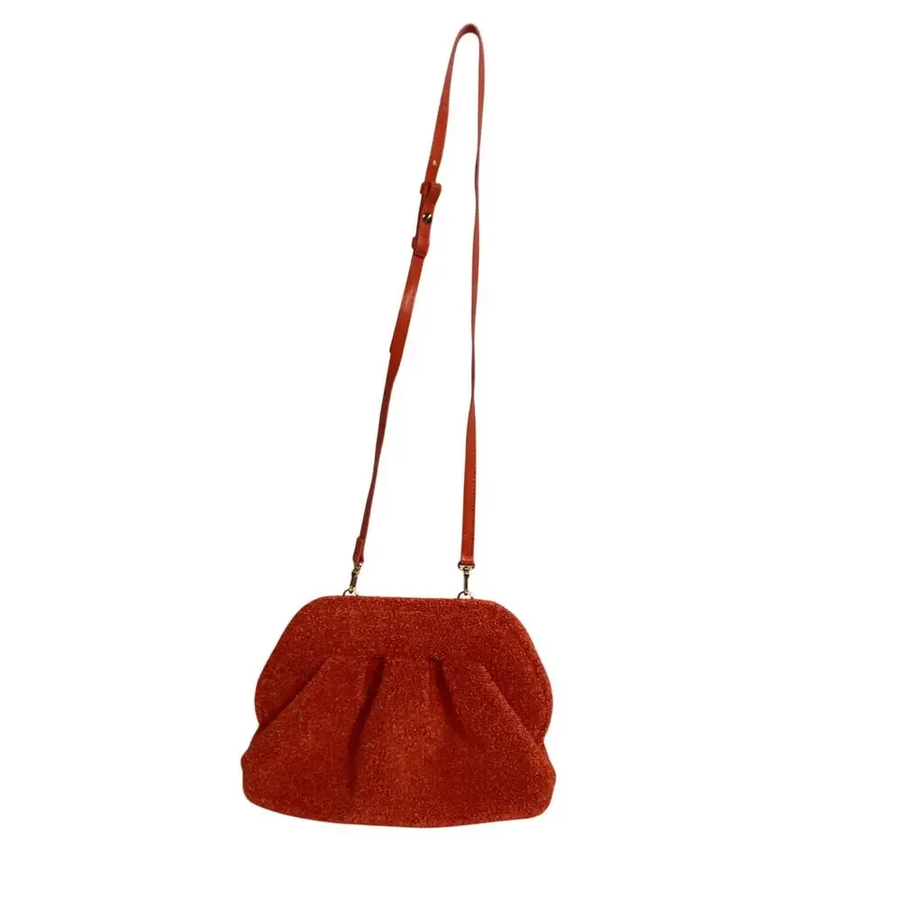 Thermoirðð? Textured Apricot Themoire Tia Crossbody Bag - Picture 3 of 4
